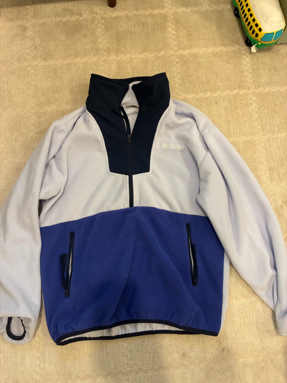Columbia women’s Two-Tone Fleece Half-Zip Jacket